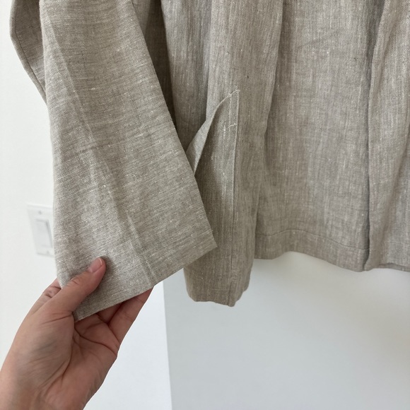 Chelsea Lensing linen jacket - Picture 4 of 5